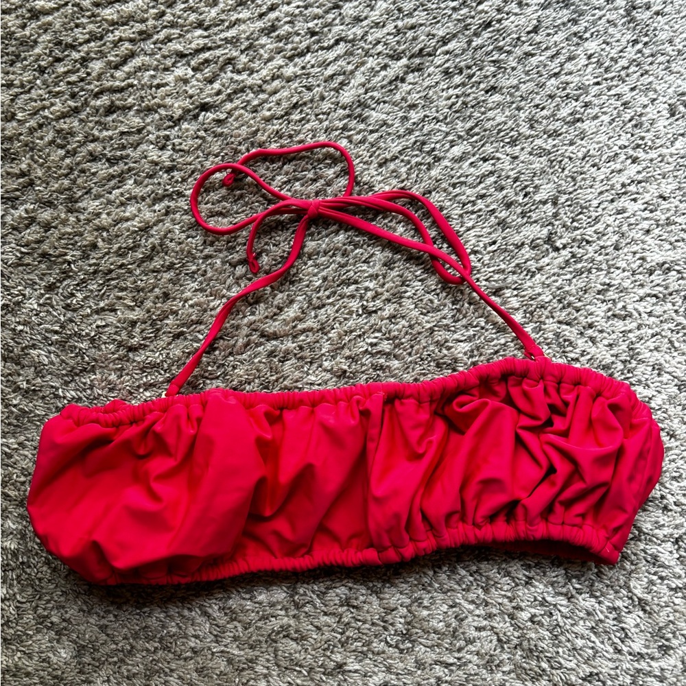Bandeau bikini top
